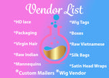 Vendor List